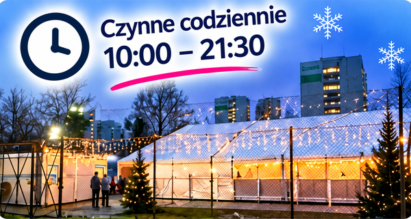 Rozkład ślizgawek Lodowiska Origo